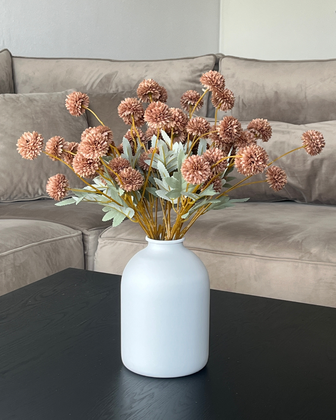 Kiku Zijden Bloemen - Choco