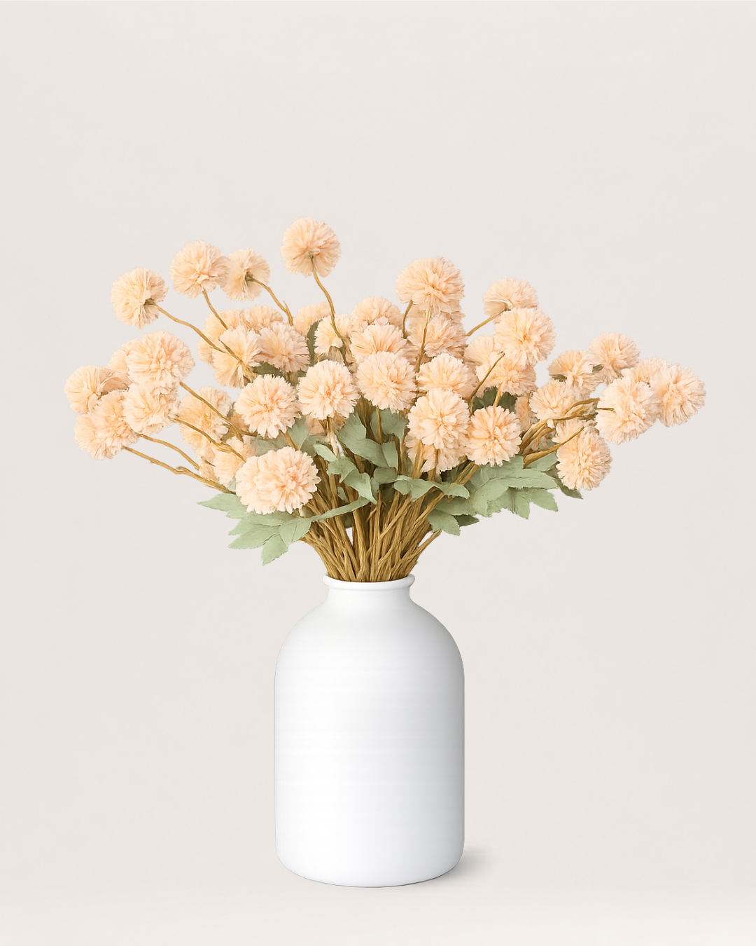Kiku Zijden Bloemen - Peach