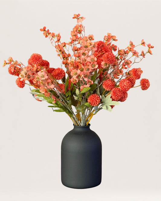 Zijden Boeket - Kiku Terra Mix