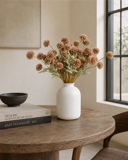 Kiku Zijden Bloemen - Choco