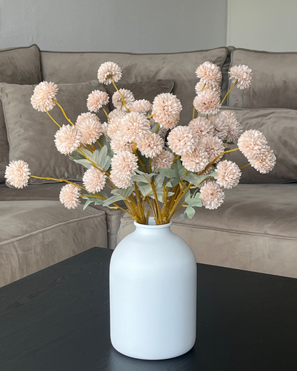 Kiku Zijden Bloemen - Creme
