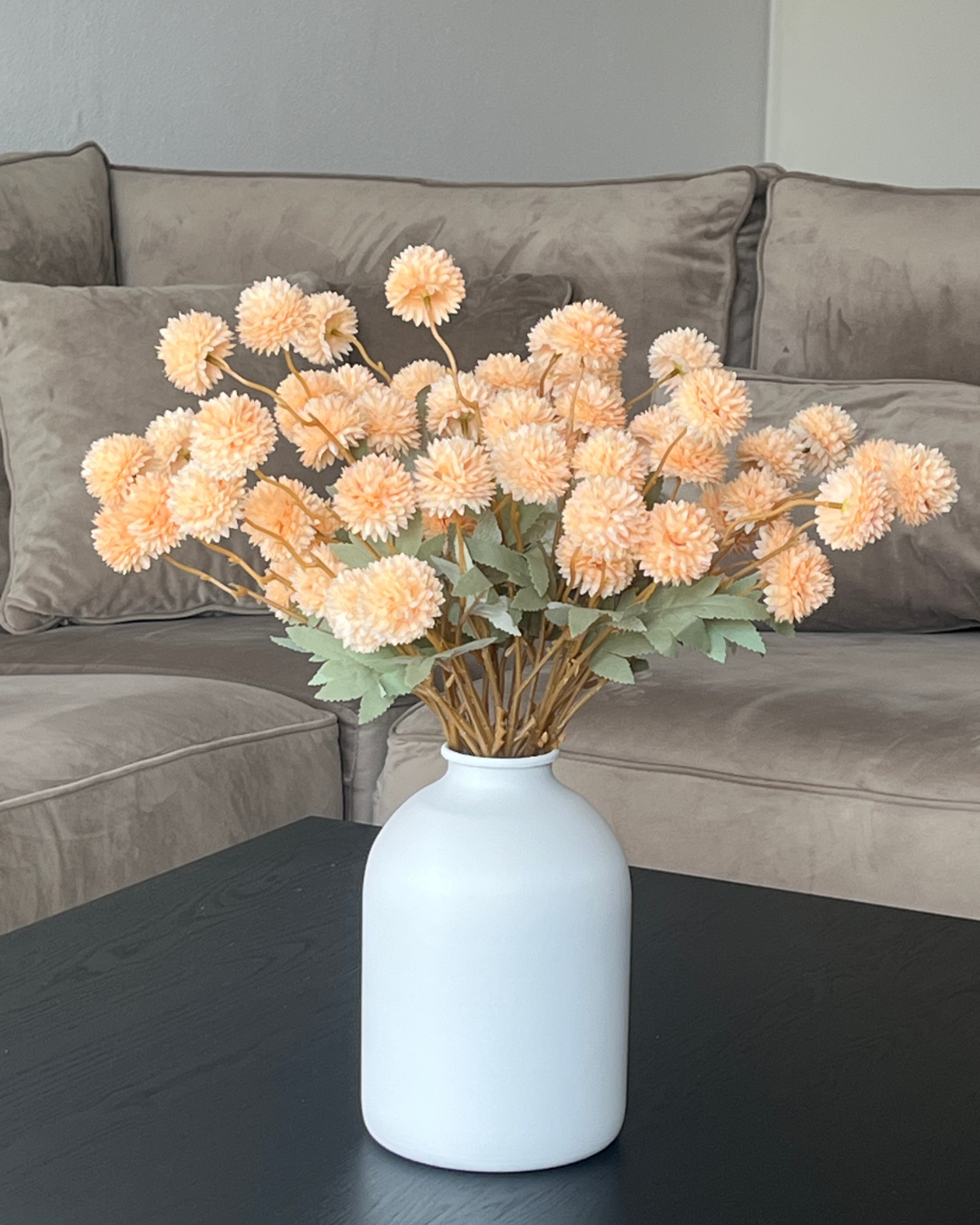 Kiku Zijden Bloemen - Peach